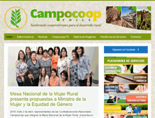 Tablet Screenshot of campocoop.cl
